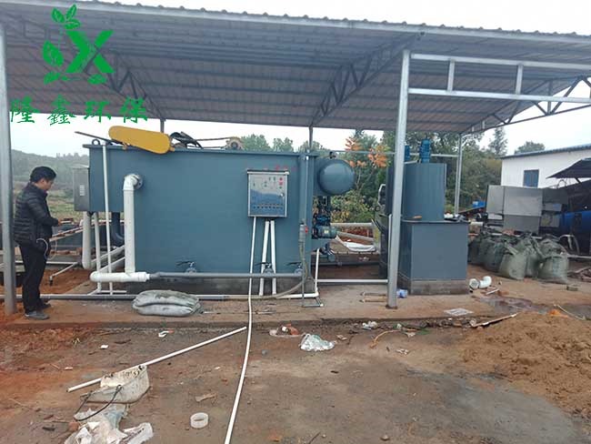 湖南省養(yǎng)豬污水處理設備現(xiàn)場展示